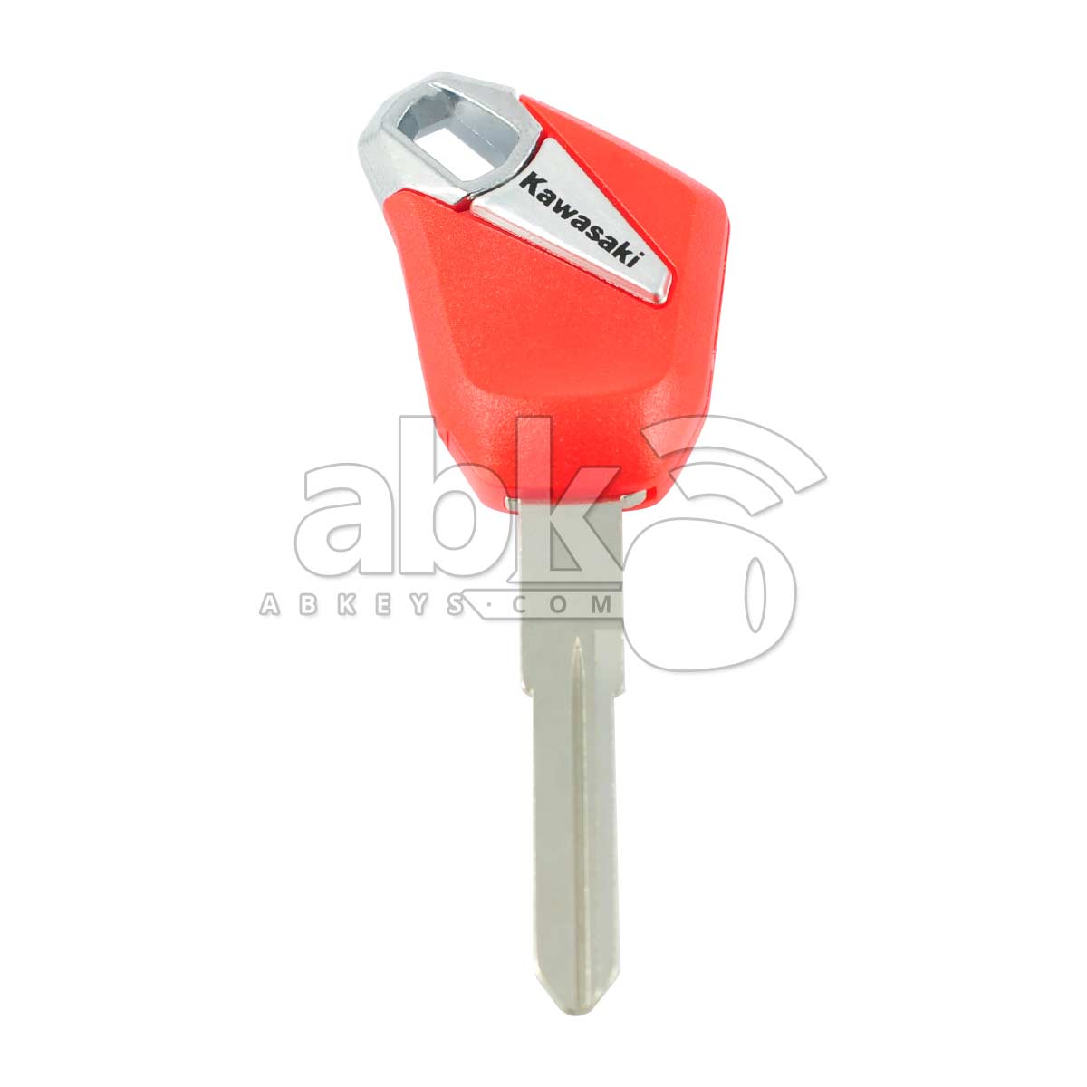 Kawasaki Motorcycle Chip Less Key KW18 Red - ABK-1400 - ABKEYS.COM