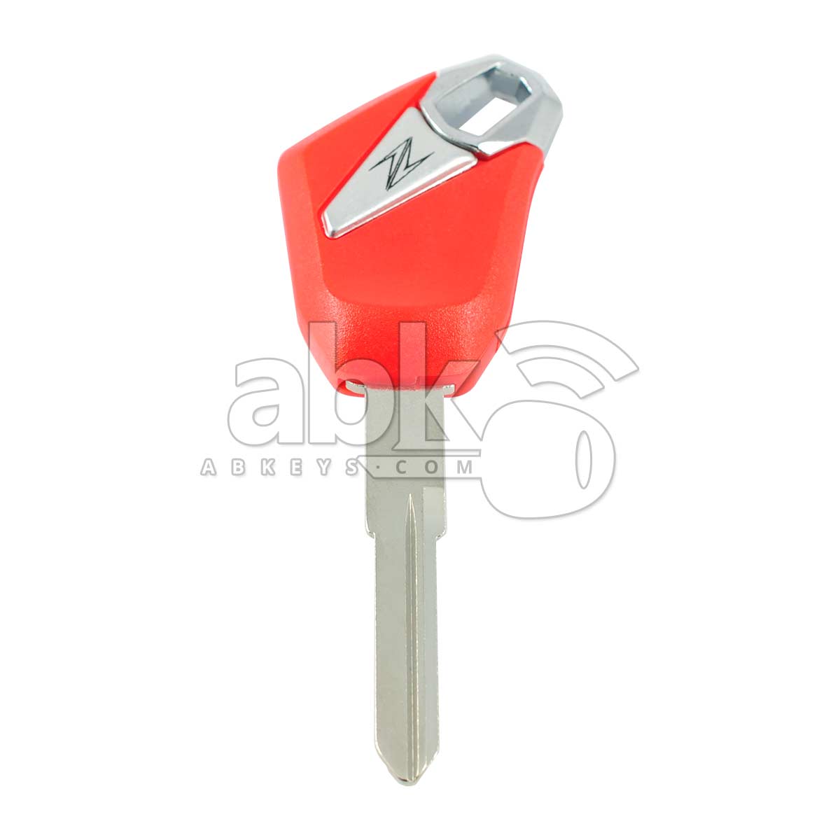 Kawasaki Motorcycle Chip Less Key KW18 Red - ABK-1400 - ABKEYS.COM