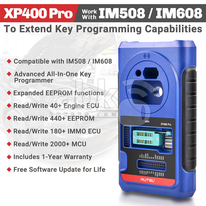 Autel XP400 PRO Key Programmer Tool - ABK-1413 - ABKEYS.COM