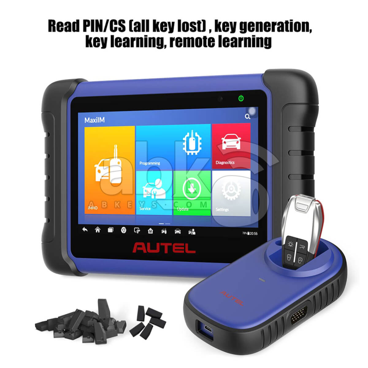 Autel MaxiIM IM508 Key Programmer & Diagnostic Tool   ABK 1416   ABKEYS