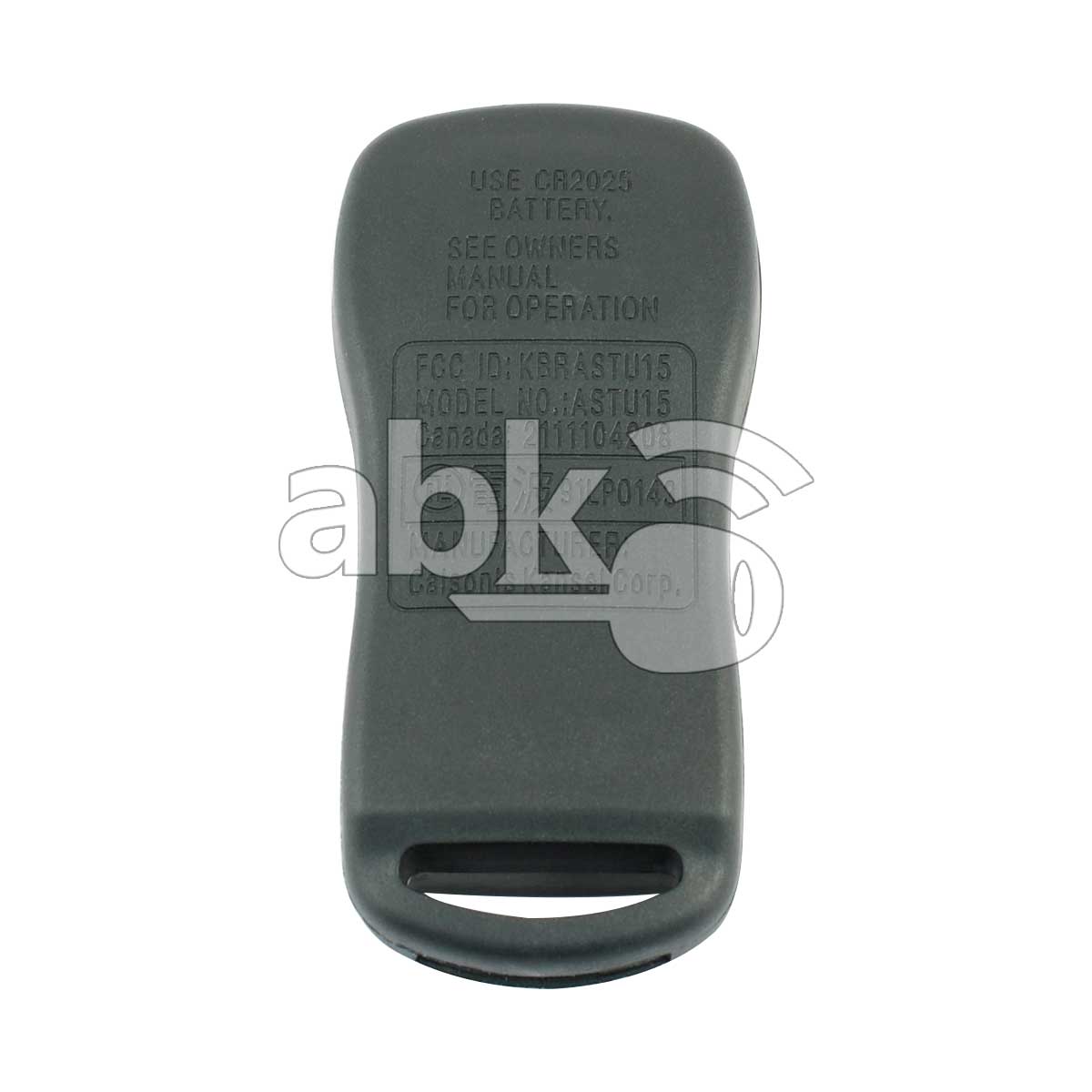 Genuine Nissan Infiniti 2002+ Remote Control 4Buttons 28268-ZB700 315MHz KBRASTU15 - ABK-143 -