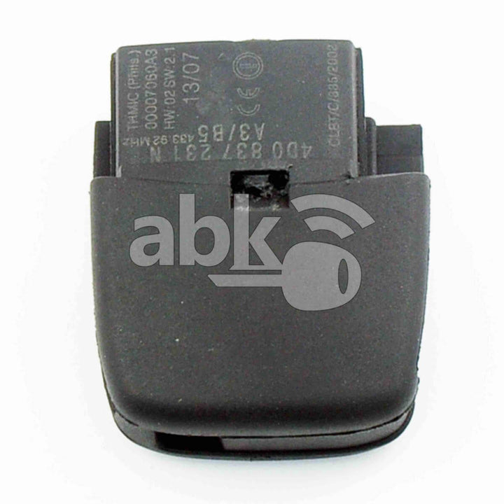 Audi Volkswagen 1996+ Flip Remote Cover Big Battery 2/3Buttons - ABK-1464 - ABKEYS.COM