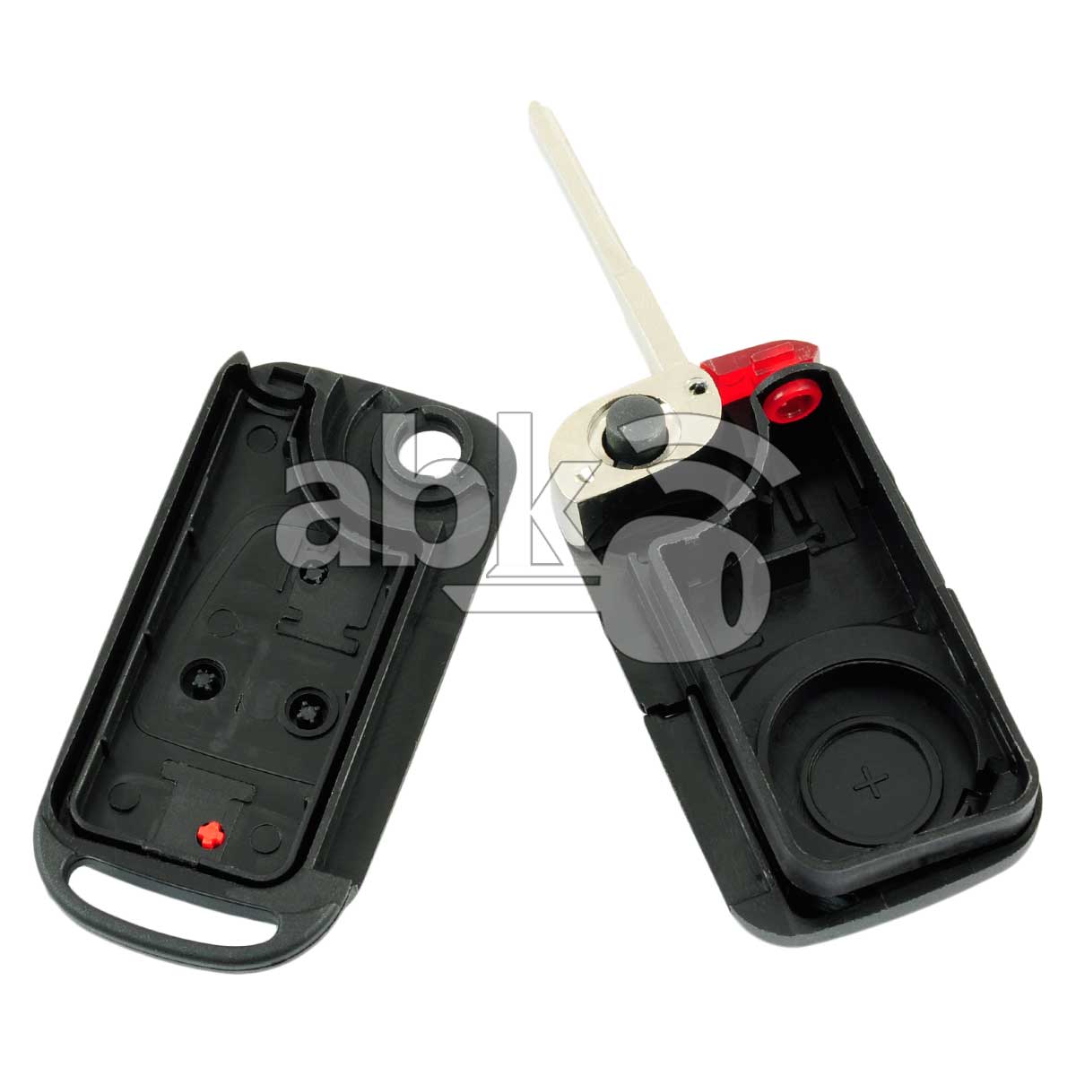 Mercedes Benz ML 1997+ Flip Remote Cover 4Buttons HU64 - ABK-1498 - ABKEYS.COM