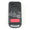 Mercedes Benz S SL Flip Remote Cover 4Buttons HU39 - ABK-1499 - ABKEYS.COM