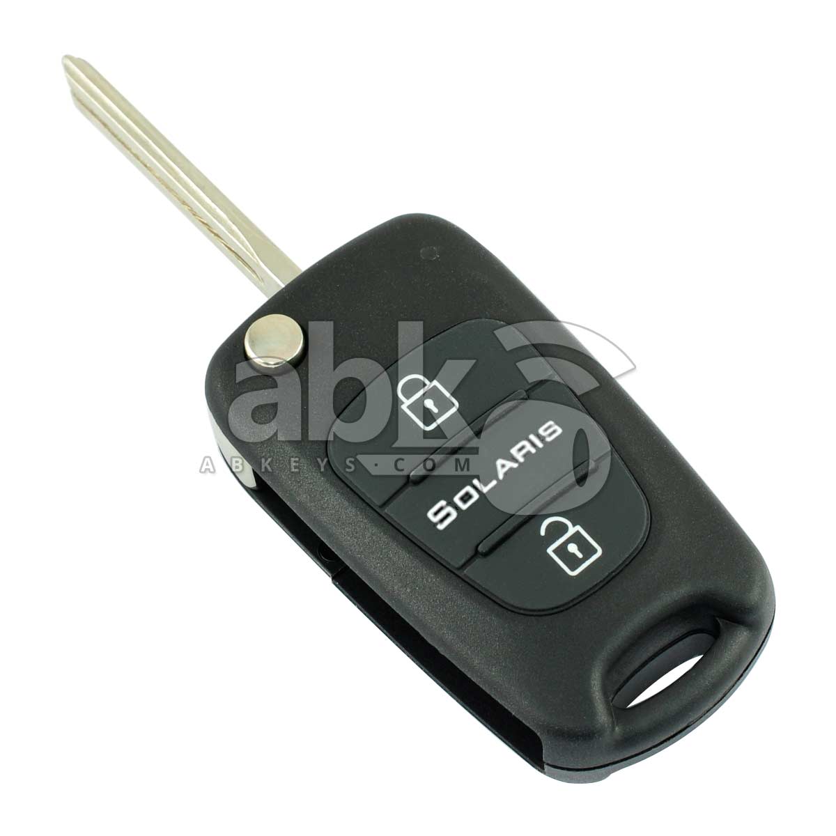 Hyundai Solaris 2006+ Flip Remote Cover 3Buttons TOY40 - ABK-1507 - ABKEYS.COM