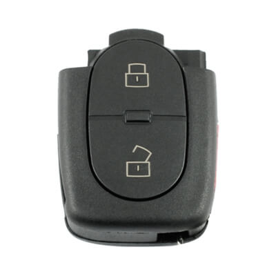 Audi Volkswagen 1996+ Flip Remote Cover Small Battery 2/3Buttons - ABK-1567 - ABKEYS.COM