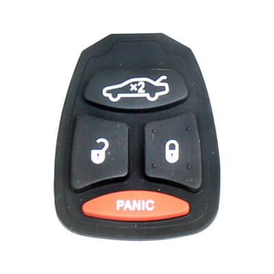 Jeep Chrysler Dodge 2005+ Remote Buttons Pad 4Buttons - ABK-1570 - ABKEYS.COM