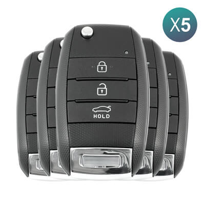 Kia Sportage 2014-2016 Выкидной Пульт, 3Кнопки 95430-2T580 433MHz, DD3TX1302-JD, KIA7 5 шт Комплект