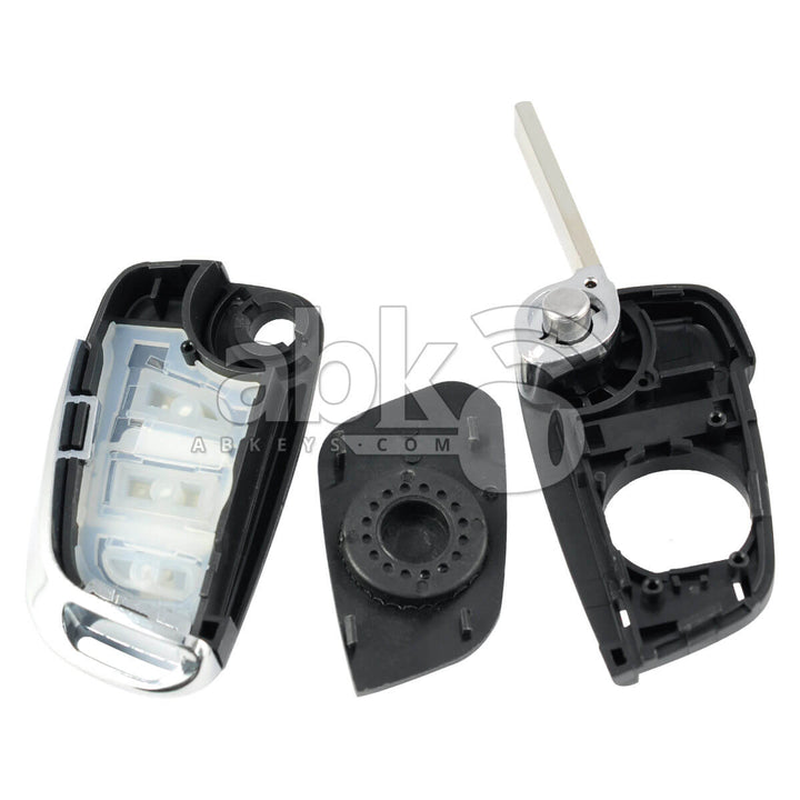 Citroen 2010+ Flip Remote Cover 3Buttons VA2 - ABK-1582 - ABKEYS.COM