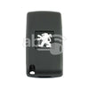 Peugeot 2003+ Flip Remote Cover 3Buttons With Battery Holder & Fog Light CE0536 VA2 - ABK-1593 -
