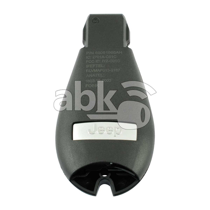 Genuine Jeep Grand Cherokee 2011+ Smart Key 6Buttons 68051666AF 433MHz IYZ-C01C Keyless Go -