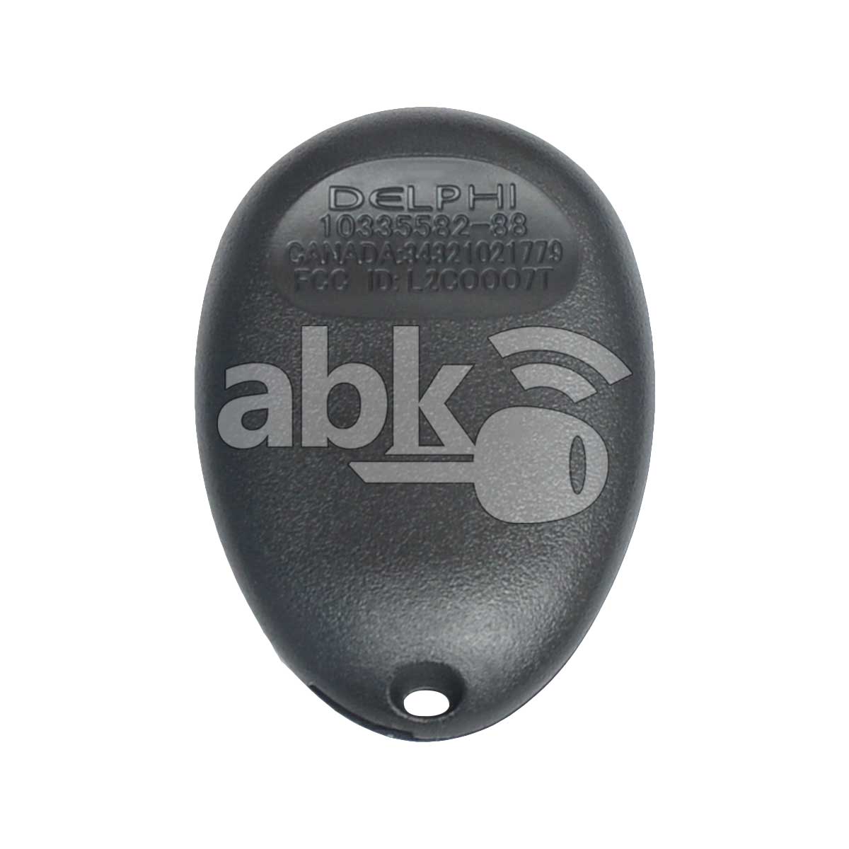 Hummer H3 Chevrolet Pontiac 2001+ Remote Control Cover 3Buttons - ABK-1637 - ABKEYS.COM