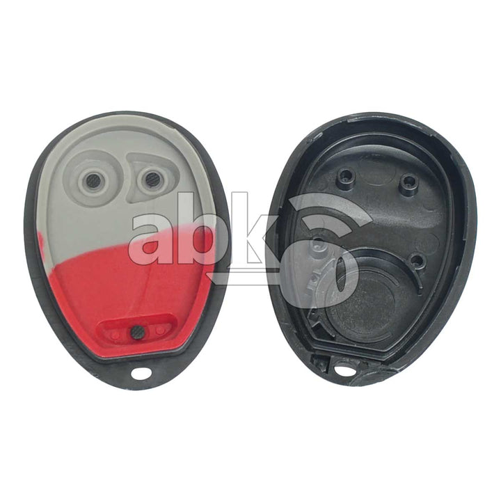 Hummer H3 Chevrolet Pontiac 2001+ Remote Control Cover 3Buttons - ABK-1637 - ABKEYS.COM