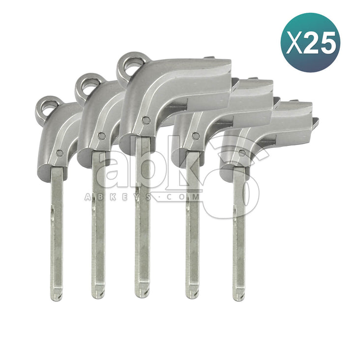 Lexus ES IS GS LS LX GX 2008+ Smart Key Blade 25Pcs Bundle 69515-50260 TOY48 - ABK-1647-OFF25 -