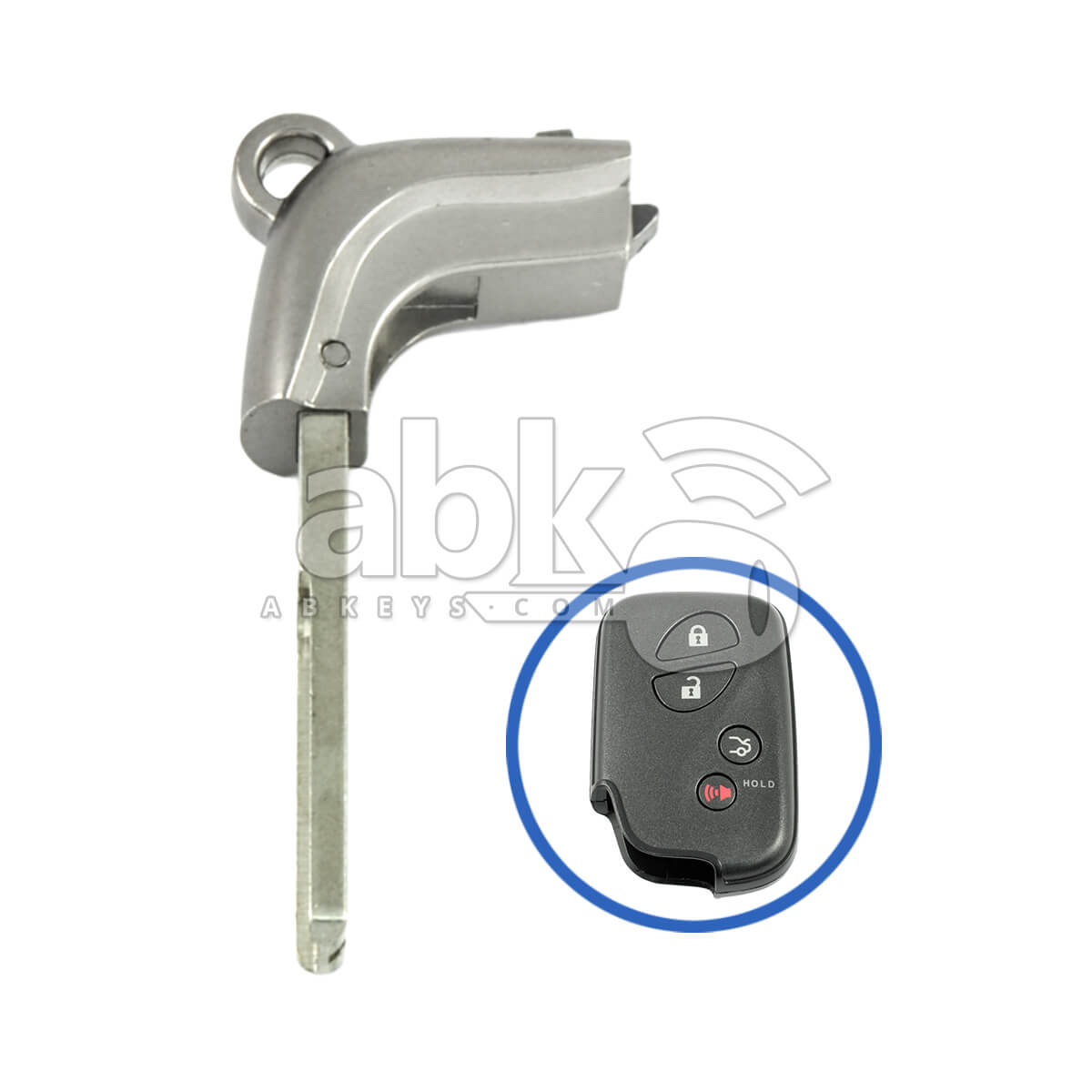 Lexus ES IS GS LS LX GX 2008+ Smart Key Blade 69515 50260 TOY48   ABK 1647   ABKEYS