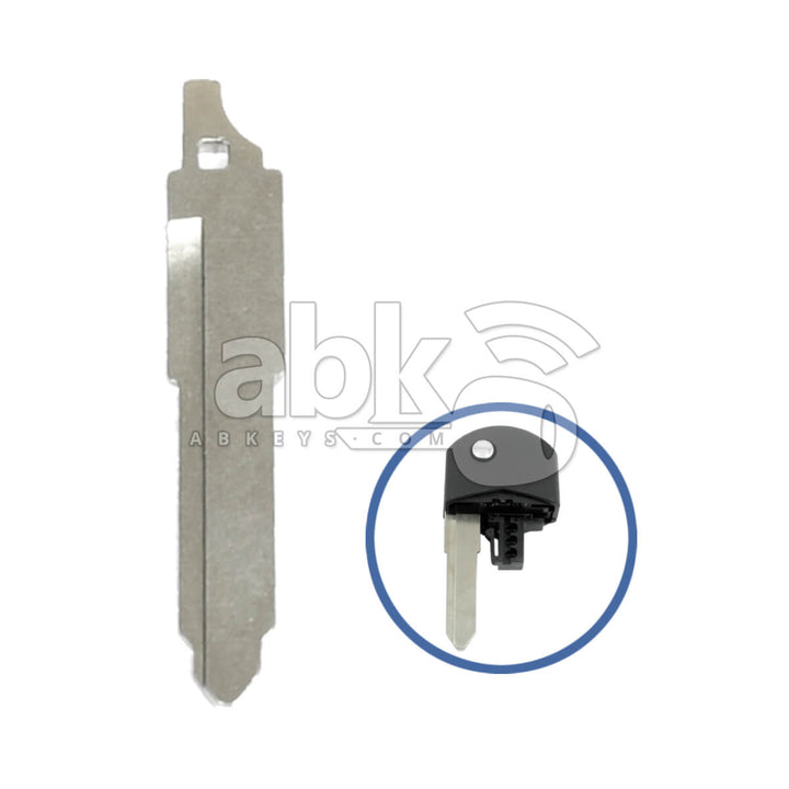 Mazda 2005+ Flip Remote Key Blade MAZ13 - ABK-1650 - ABKEYS.COM