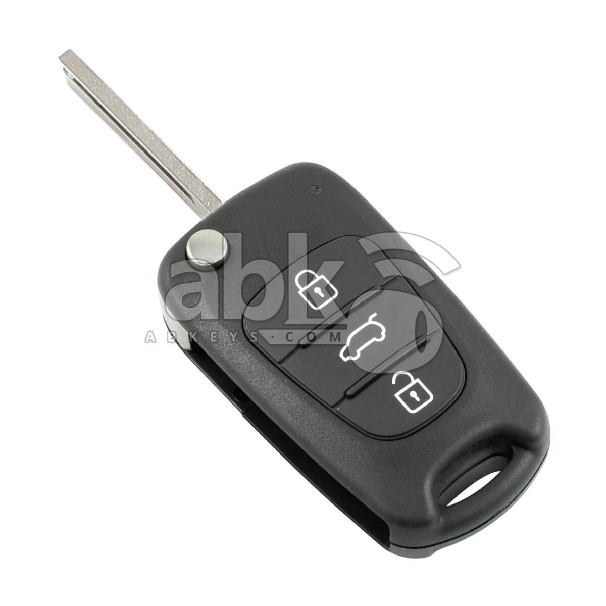 Hyundai Flip Remote Cover 3Buttons HYN17 - ABK-1652 - ABKEYS.COM