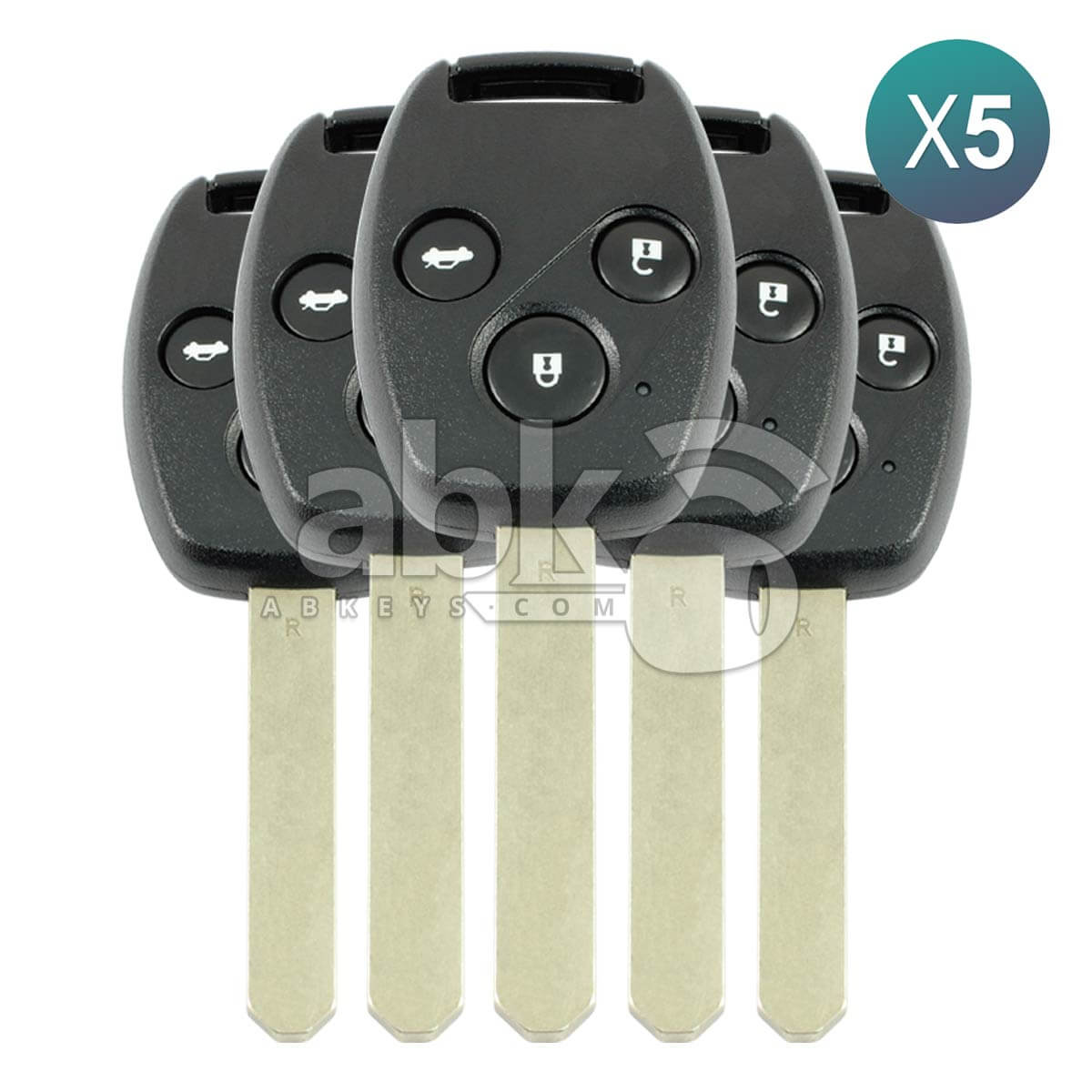 Genuine Honda Accord 2007+ Remote Key 5Pcs Offer 3Buttons 5WK49538 433MHz 72147 TA0 308  