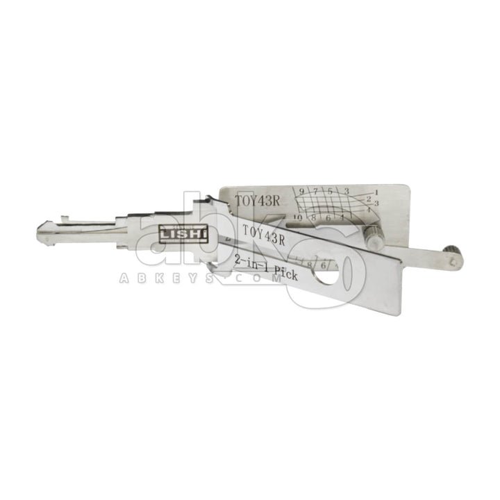 Genuine Lishi Classic 2-in-1 Pick / Decoder For TOY43R Lishi Tool CLASSIC-LISHI2-1TOY43R - ABK-1690
