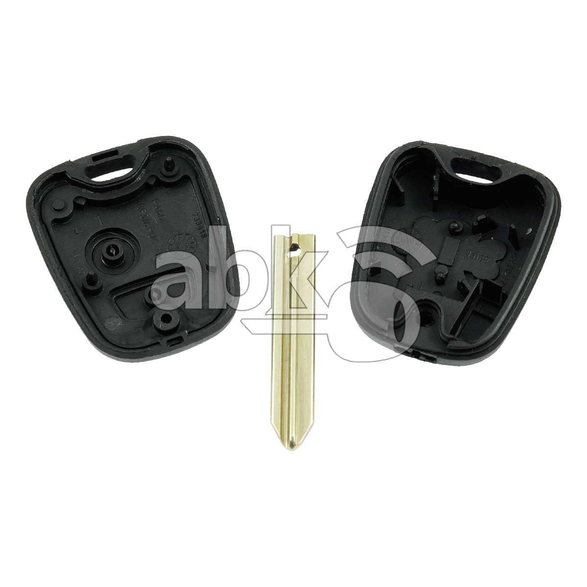 Peugeot 1997+ Key Head Remote Cover 2Buttons SX9 - ABK-1694 - ABKEYS.COM