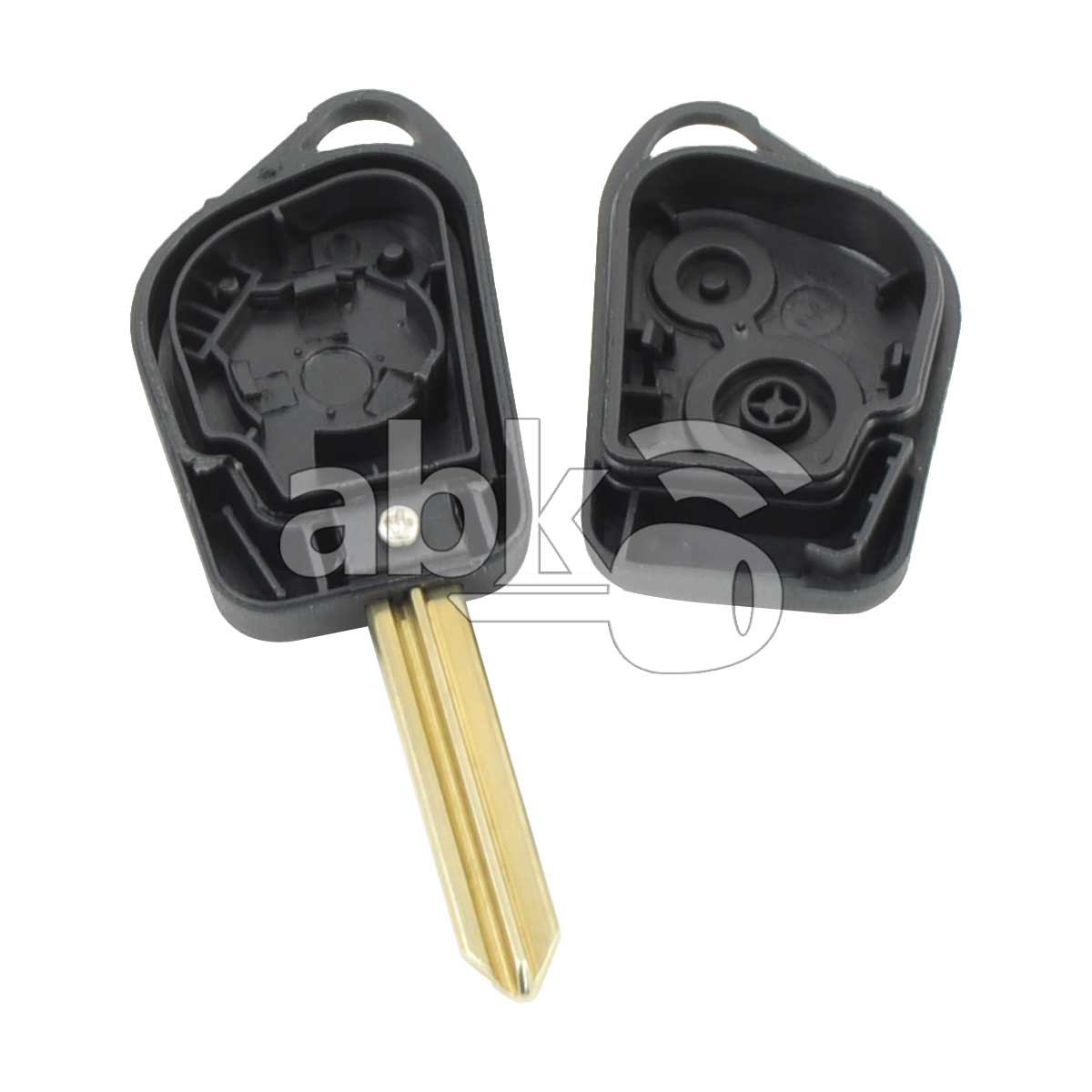 Citroen 1996+ Key Head Remote Cover 2Buttons SX9   ABK 1702   ABKEYS