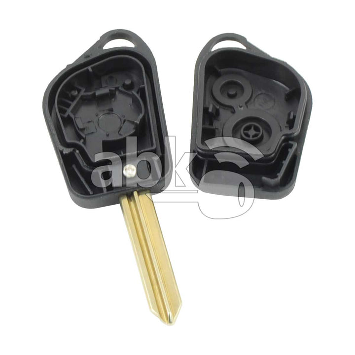 Citroen 1996+ Key Head Remote Cover 2Buttons SX9 - ABK-1702 - ABKEYS.COM