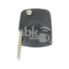 Audi Round 1997+ Flip Remote Key Blade HU66 - ABK-1706 - ABKEYS.COM