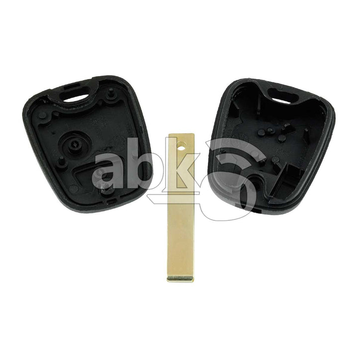 Citroen 2003+ Key Head Remote Cover 2Buttons HU83 - ABK-1726 - ABKEYS.COM