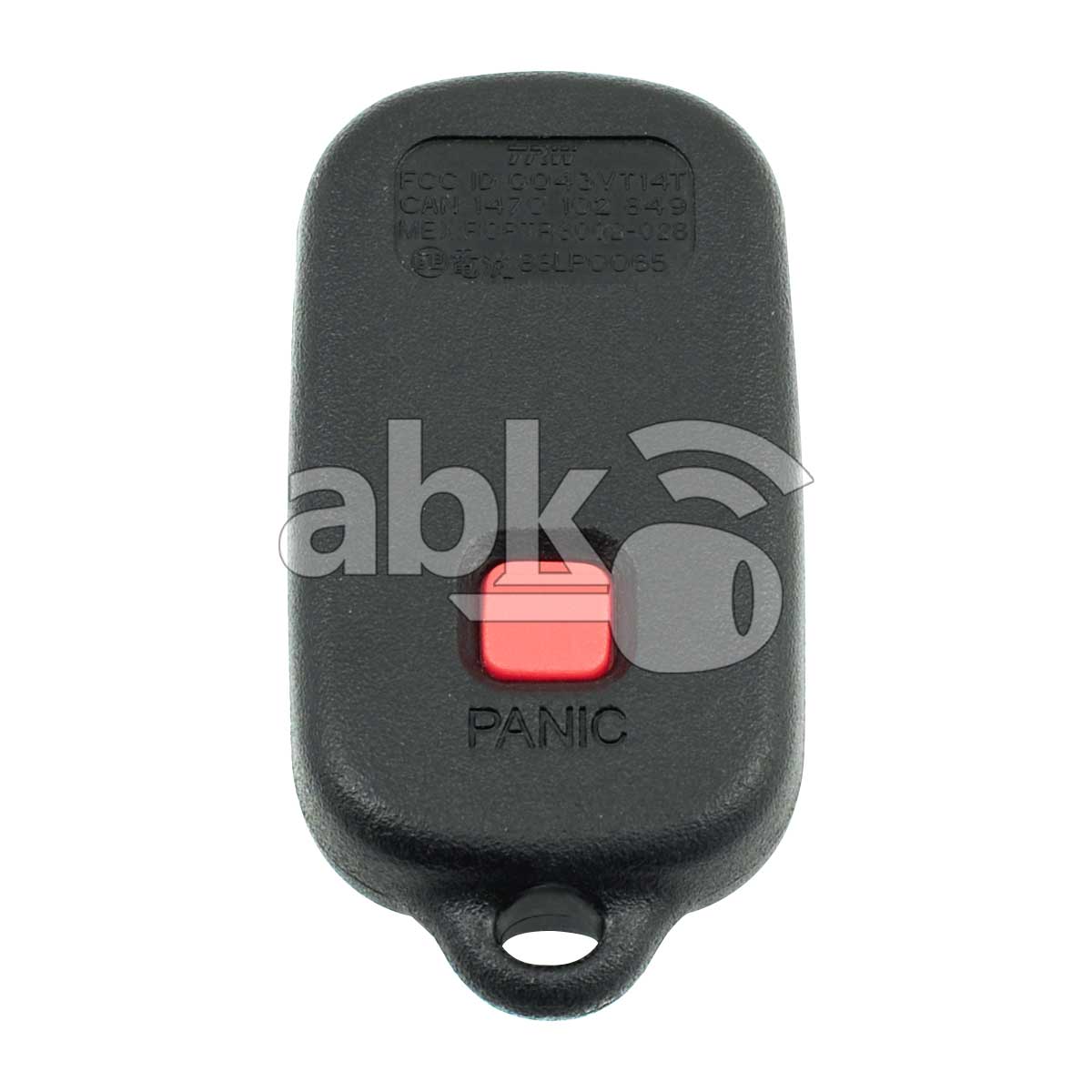 Genuine Toyota Camry Corolla Sienna 1999+ Remote Control 3Buttons 89742 06010 315MHz GQ43VT14T  
