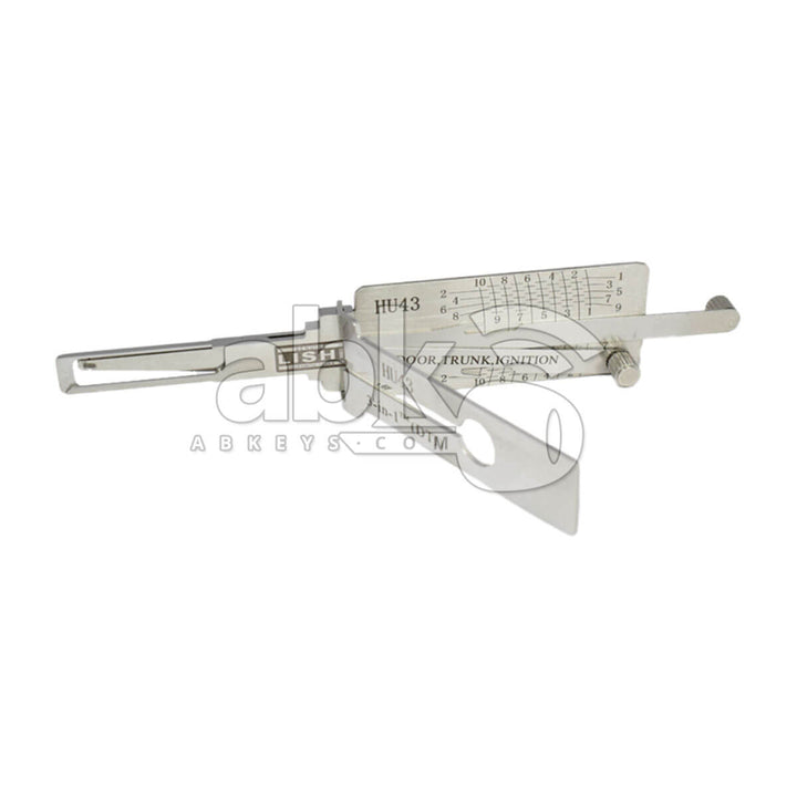 Genuine Lishi Classic 3-in-1 Pick / Decoder For HU43 Lishi Tool CLASSIC-LISHI3-1HU43 - ABK-1740 -