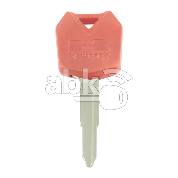Kawasaki Motorcycle Chip Less Key KW17 Red - ABK-1746 - ABKEYS.COM