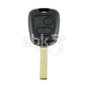 Peugeot 2004+ Key Head Remote Cover 2Buttons HU83 - ABK-1749 - ABKEYS.COM