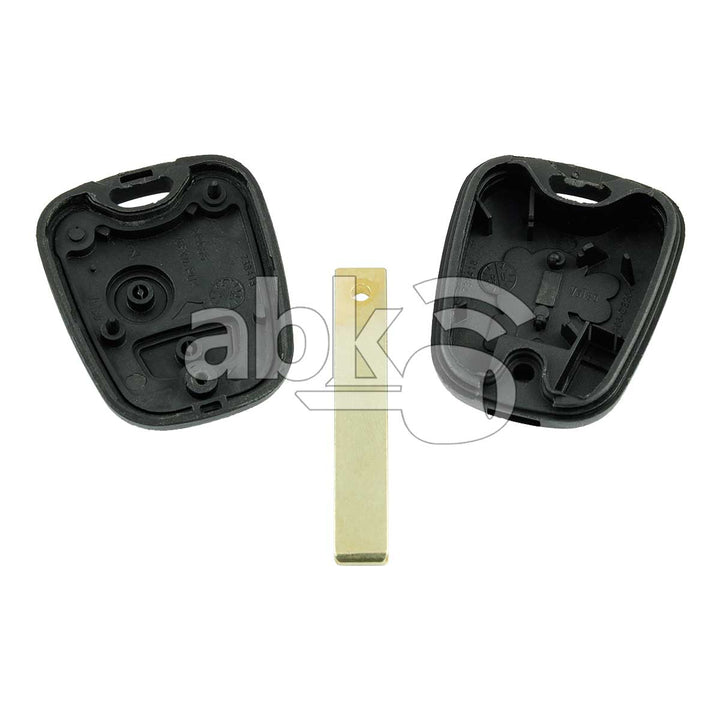 Peugeot 2004+ Key Head Remote Cover 2Buttons HU83 - ABK-1749 - ABKEYS.COM