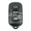 Genuine Toyota Camry Solara 2001+ Remote Control 4Buttons 89742-AA030 315MHz GQ43VT14T - ABK-174 -