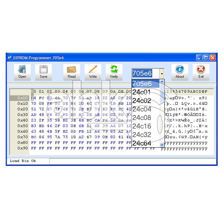 Eeprom Programmer To Read Mercedes Motorolla Smart Key & 24C/93C/95P/950 - ABK-1773 - ABKEYS.COM