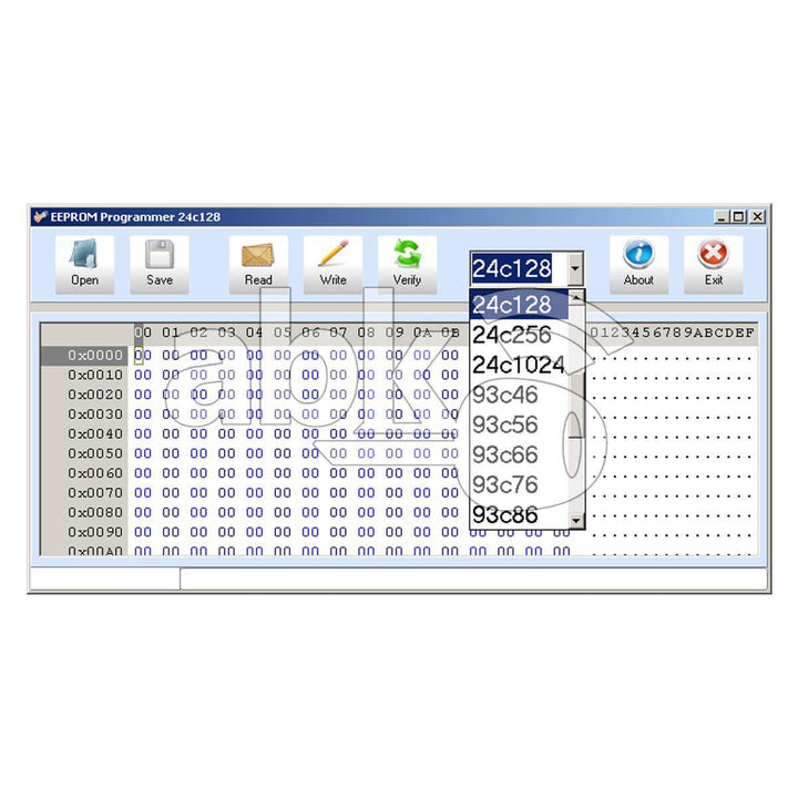 Eeprom Programmer To Read Mercedes Motorolla Smart Key & 24C/93C/95P/950 - ABK-1773 - ABKEYS.COM