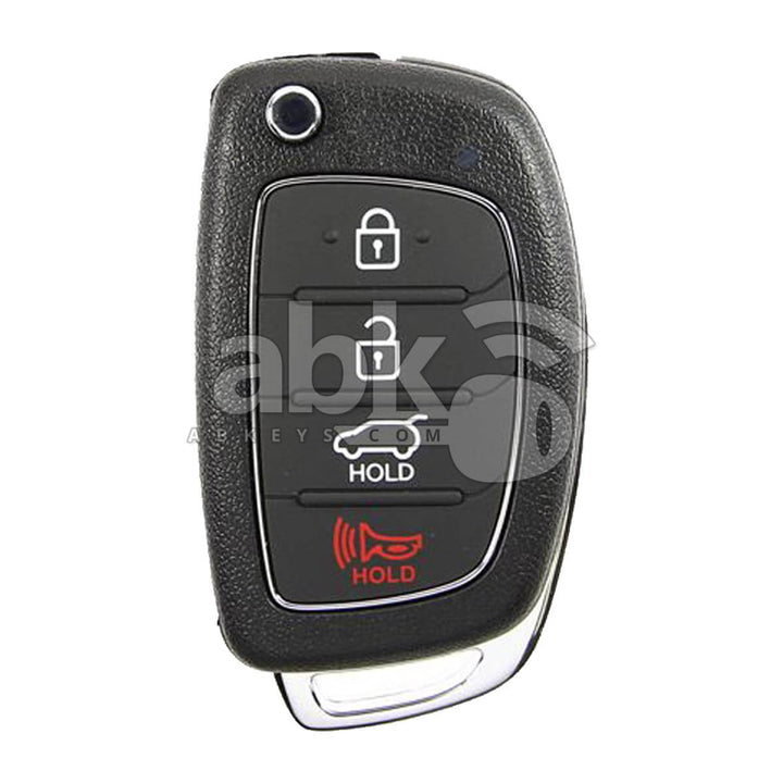 Hyundai Santa Fe 2013+ Flip Remote 4Buttons 95430-4Z100 315MHz TQ8-RKE-3F04 HYN17R - ABK-1782 -