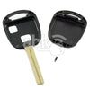 Toyota 1998+ Key Head Remote Cover 2Buttons TOY48 - ABK-178 - ABKEYS.COM
