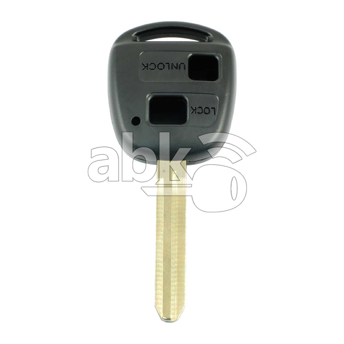 Toyota 1998+ Key Head Remote Cover 2Buttons TOY43 - ABK-179 - ABKEYS.COM