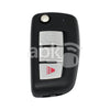 Nissan 2013+ Flip Remote Cover 3Buttons NSN14 - ABK-1839 - ABKEYS.COM