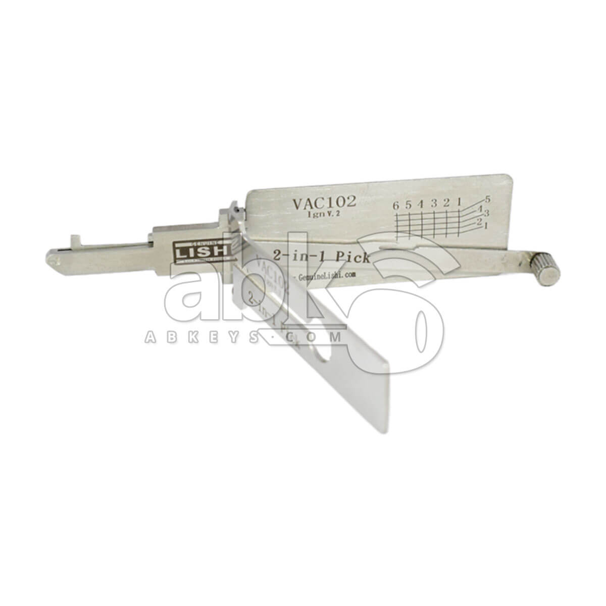 Genuine Lishi Classic 2-in-1 Pick / Decoder For VAC102-IGNV.2 Lishi Tool