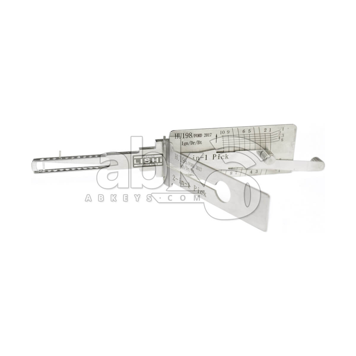  Decoder For HU198 Lishi Tool CLASSIC LISHI2 1HU198   ABK 1851  