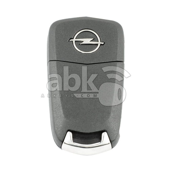 Genuine Opel Astra H Zafira B 2004+ Flip Remote 2Buttons 93178494 433MHz 13.149.658 HU100 - ABK-1854