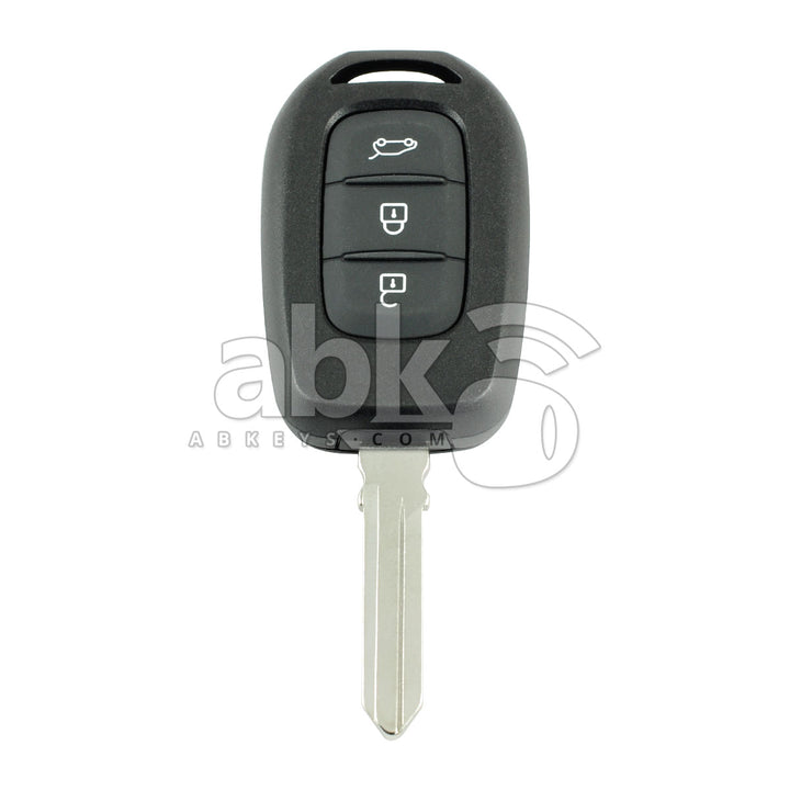 Renu Clio4 Duster Logan Twingo 2013+ Key Head Remote 3Buttons 433MHz HU136 - ABK-1862 - ABKEYS.COM