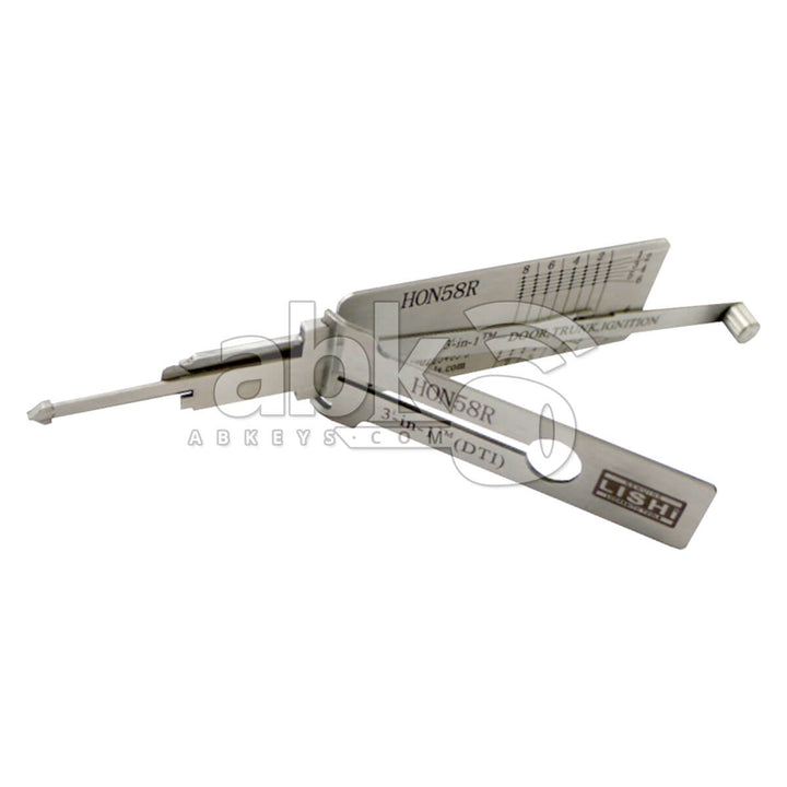Genuine Lishi Classic 3-in-1 Pick / Decoder For HON58R Lishi Tool CLASSIC-LISHI3-1HON58R - ABK-1884
