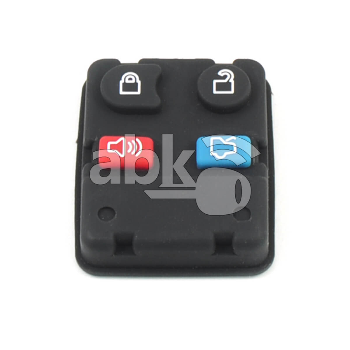 Ford 1998+ Remote Buttons Pad 4Buttons - ABK-1946 - ABKEYS.COM