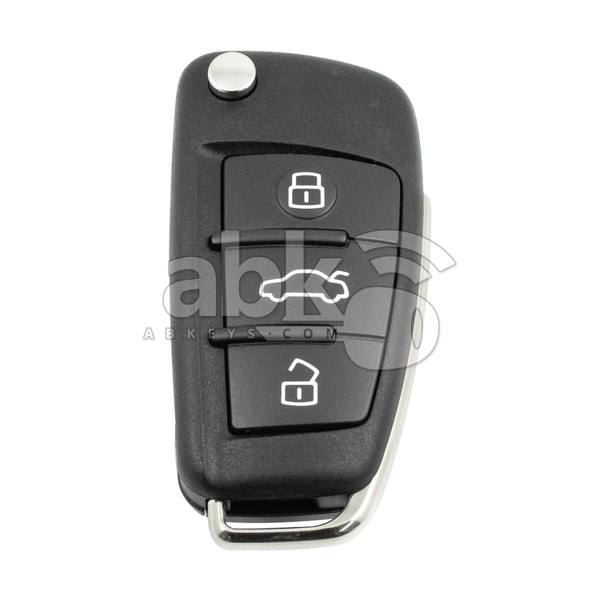 Audi A1 S1 Q3 2010+ Flip Remote 3Buttons 8X0 837 220 D 8X0837220D 434MHz HU66 - ABK-1973 -