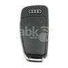 Audi A1 S1 Q3 2010+ Flip Remote 3Buttons 8X0 837 220 D 8X0837220D 434MHz HU66 - ABK-1973 -
