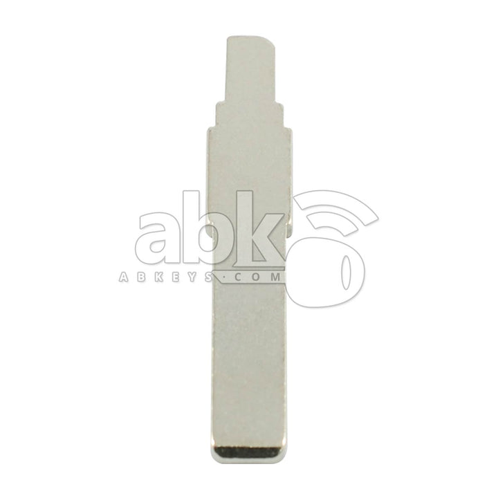 Fiat Alfa Romeo Peugeot Flip Remote Key Blade SIP22 - ABK-2017 - ABKEYS.COM