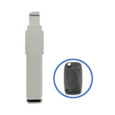 Fiat Alfa Romeo Peugeot Flip Remote Key Blade SIP22 - ABK-2017 - ABKEYS.COM